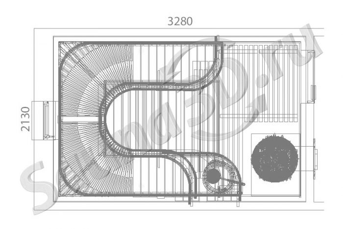 план сауны 3,3 * 2,1
