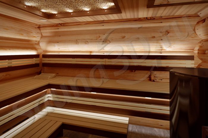 806 проект бани из бревен дровяная печь для русской бани
